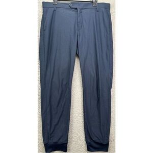 Tailor Vintage Pants Mens 36 New Canaan Navy Luxe Performance Jogger Slim Fit‎